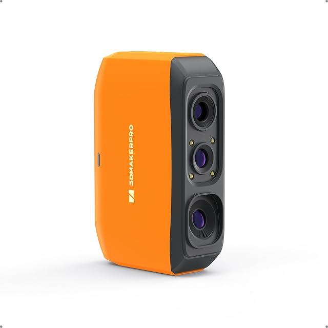 Scanner 3D portatile arancione 3DMakerpro Fox