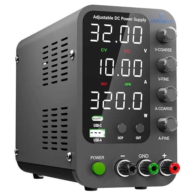 Alimentatore da banco Jesverty SPS-3010V con manopole grossolana e fine