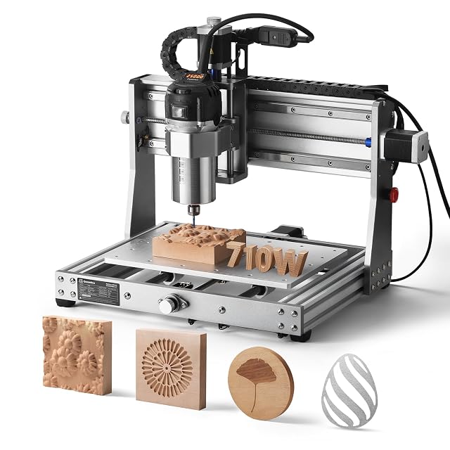 Fresatrice CNC tutta in metallo Genmitsu 3020-PRO Ultra con un grande mandrino