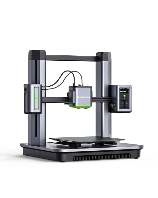 Stampante 3D a telaio aperto AnkerMake M5 con touchscreen laterale
