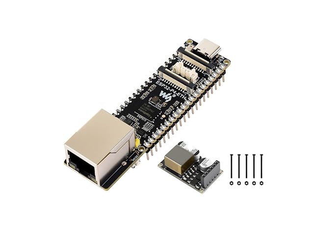 Scheda di sviluppo Waveshare ESP32-P4-POE-ETH con porta Ethernet e modulo PoE