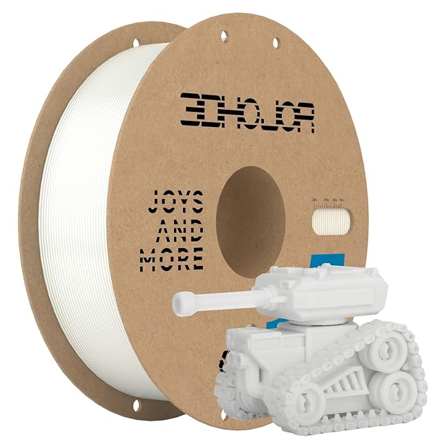 Bobina di filamento PETG bianco 3DHoJor