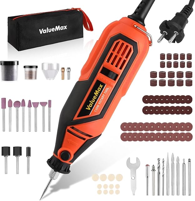 Utensile rotativo ValueMax con accessori e borsa portaoggetti