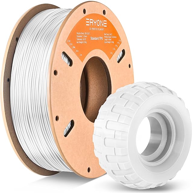 Bobina di filamento TPU bianco ERYONE