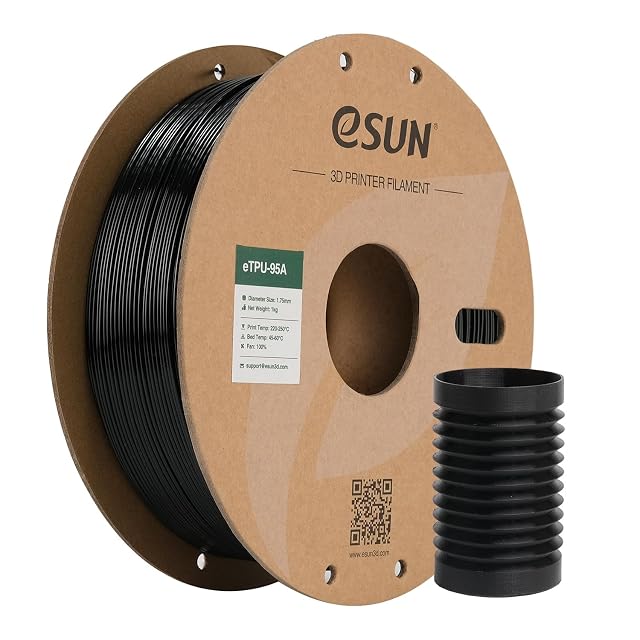 Bobina di filamento TPU-95A nero eSUN
