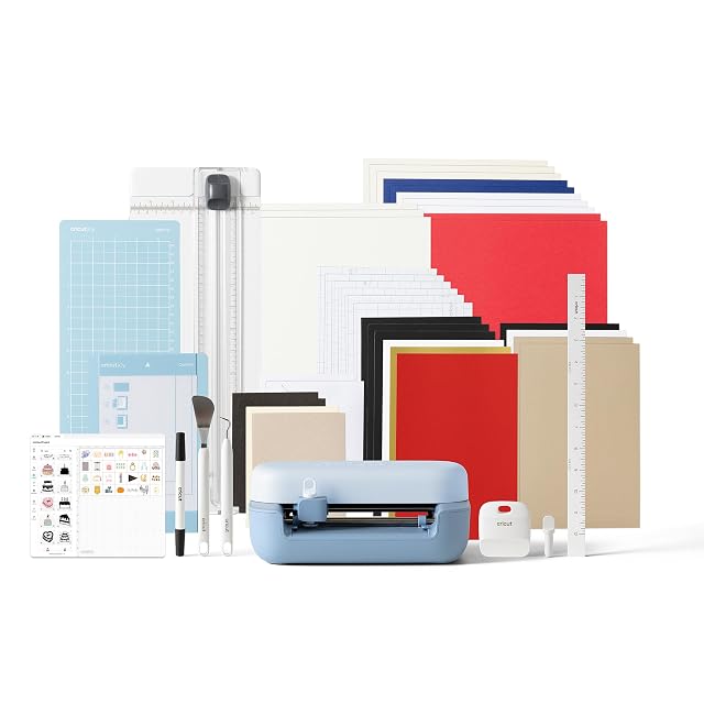 Plotter da taglio compatto Cricut Joy 2 con vinile e cartoncino dell’Essential Bundle