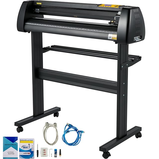 Plotter da taglio per vinile VEVOR da 720 mm con pannello di controllo LCD